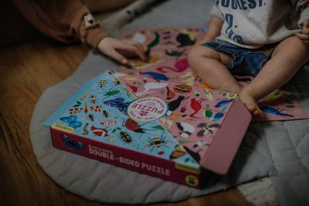 Mudpuppy Puzzle dwustronne Robaki i ptaki 100 elementów 6+