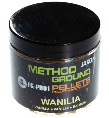 PELLET HACZYKOWY JAXON METHOD GROUND 8MM WANILIA 100G FG-PH01