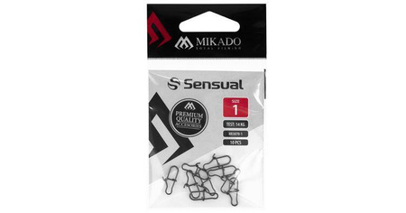 AGRAFKA SPINNINGOWA - BN - Nr. 1 - op.10szt. MIKADO HX3070-1