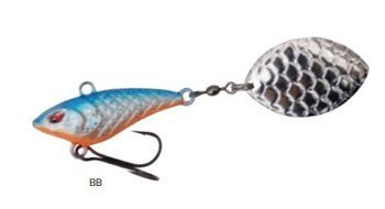 WOBLER Z OBROTOWYM WIRUJĄCYM OGONKIEM PRZYNĘTA - M-TAIL 3g/BLUE BLEAK - op.1szt. MIKADO PMMT-3-BB