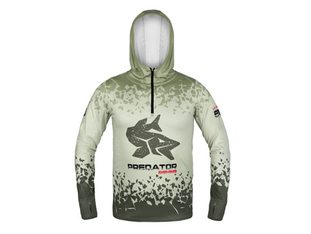 Bluza z kapturem Delphin UV ARMOR 50+ Predator M Delphin (101005492)