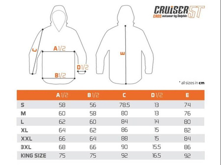 Kurtka Delphin CruiserCROS 5T XL Delphin (101002992)
