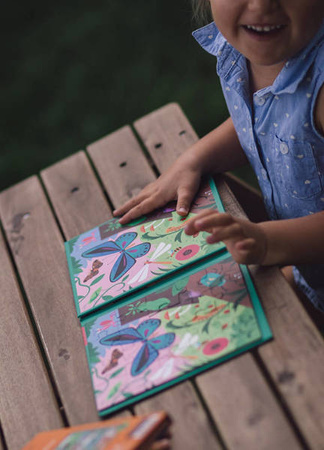 Mudpuppy Puzzle magnetyczne 2w1 Robaki i ptaki 20 elementów 4+