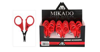 NOŻYCZKI - JAWS - DO PLECIONKI BOX - op.15szt. MIKADO AMN-102-BOX