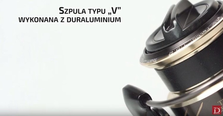 Kołowrotek TEAM SL1125i 25 10BB+Inf.AR C6 carbon, szp.alu.płytka DRAGON CHT-15-29-125