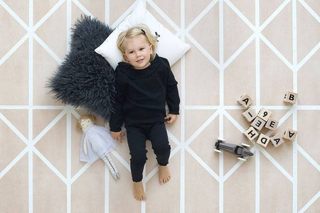 TODDLEKIND Mata do zabawy piankowa podłogowa Prettier Playmat Nordic Clay Beige