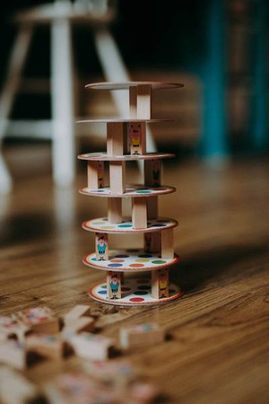 Gra zręcznościowa Akrobaci, JANOD