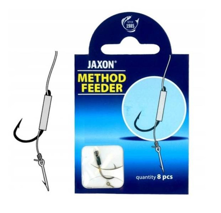 (R) HACZYKI METHOD FEEDER MFM hak 12+PRZYPON 0,20 1X8SZT JAXON HY-MFM12