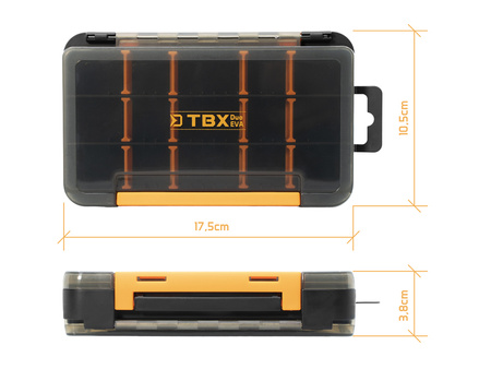 Pudełko Delphin TBX Duo 175-15P EVA 175x105x38mm Delphin (101005753)