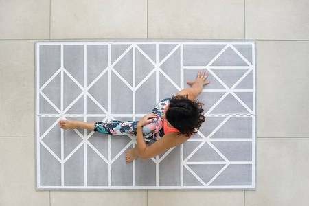 TODDLEKIND Mata do zabawy piankowa podłogowa Prettier Playmat Nordic Pebble Grey