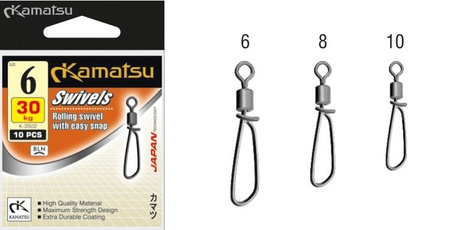 KRĘTLIK Z AGRAFKĄ K3502 ROZMIAR 6/30kg OP.10SZT KAMATSU 563502006