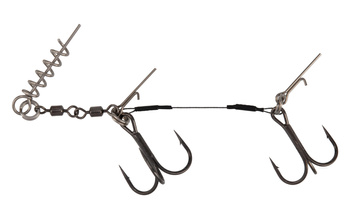 DOZBROJKA - TYTANOWA JAWS DOUBLE EVO TITANIUM XL - 30kg - kotwice 2/0 , 1/0 - op.1szt. MIKADO HDJ-13-02