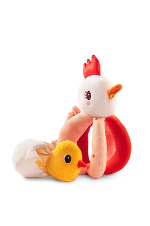 LILLIPUTIENS Grzechotka-chwytak Kokoszka Paulette 6 m+