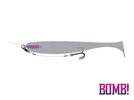 WKRĘTKA, WKRĘT DO GUMY BOMB! Twisto ScrewLOCK / 10szt L Delphin (101002056)