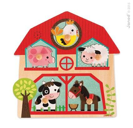Puzzle muzyczne Mieszkańcy farmy, Janod