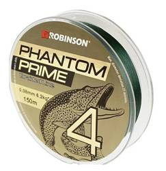 Plecionka Phantom Prime X4 0,10mm, 150m, ciemnozielona Robinson 56-RD-100