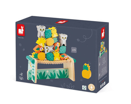 Drewniana gra balansowa Tropik 2+, Janod