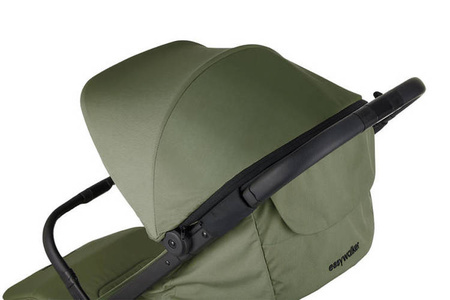 Easywalker Miley² Kompaktowy wózek spacerowy z torbą transportową Sage Green