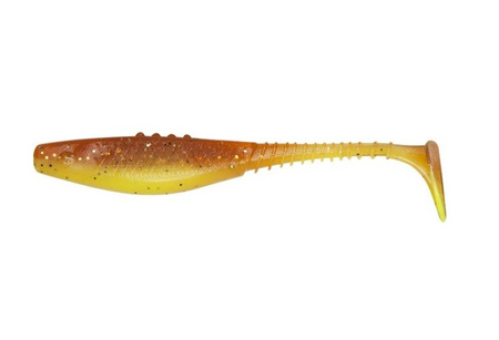 Ripper Belly Fish PRO 2.5"/6cm 5szt./bag CHARTREUSE/MOT.OIL black/silver glitter BOX DRAGON CHE-BF25D-30-715