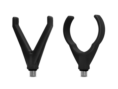 Uchwyty na wędki Delphin HoldSET Uni V+U / czarny Delphin (101006008)