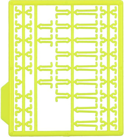 STOPERY DO PRZEDŁUŻANIA WŁOSA ŻÓŁTY – op.2szt MIKADO AMC-11504-07-Y