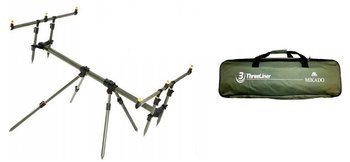 STANOWISKO KARPIOWE - RODPOD - TRIPOD - THREELINER 3 ROD - op.1szt. MIKADO AMP03-123-3