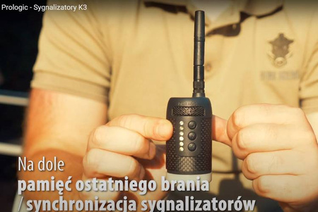 Zestaw centralka i  Elektroniczny Sygnalizator Brań Prologic K3 Bite Alarm Set 3+1 (62040)