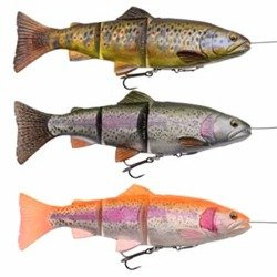 Guma, Ripper Savage Gear 4D Line Thru Trout 15cm 35g SS 02-Golden Albino (57383)