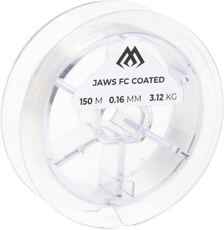 ŻYŁKA - JAWS FC COATED 0.16mm/3.12kg/150m TRANSPARENTNA - op.1szt. MIKADO ZJFC-150-016