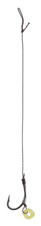 HACZYK DO METODY 10 cm Z GUMKĄ - haczyk z zadziorem: 8 / plecionka: 0.14 mm - op.8szt MIKADO HMFB211G-8