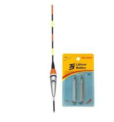 SPŁAWIK NA BATERIE ŚWIECĄCY PRZELOTOWY LED 4.0 - op.1szt MIKADO SMP-LED-03-4.0