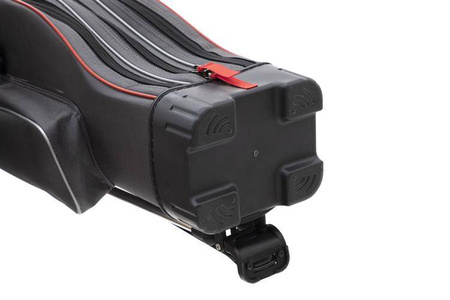 POKROWIEC NA WĘDKI - WĘDKARRSKI 3 KOMOROWY 150cm - USZTYWNIANY - SZARY - op.1szt. MIKADO UWD-06-150-3-GY