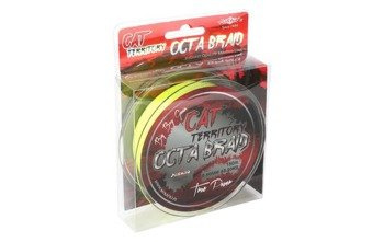 PLECIONKA CAT TERRITORY OCTA BRAID  060 YELLOW 150M MIKADO Z38Y-060
