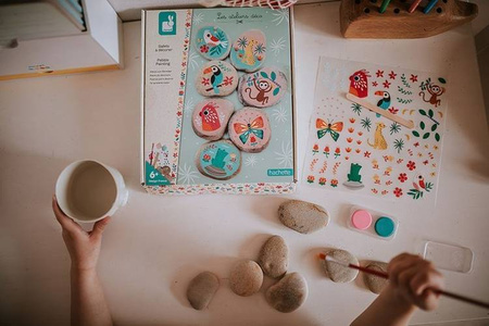 Zestaw kreatywny Kamienie do ozdabiania 6+, Janod