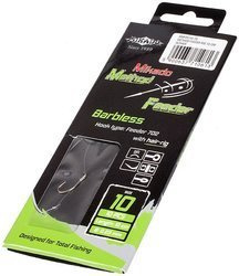 HACZYK BEZZADZIOROWY DO METODY 10 cm Z WŁOSEM – haczyk: 14 / żyłka: 0.20 mm MIKADO HMFP01W-14