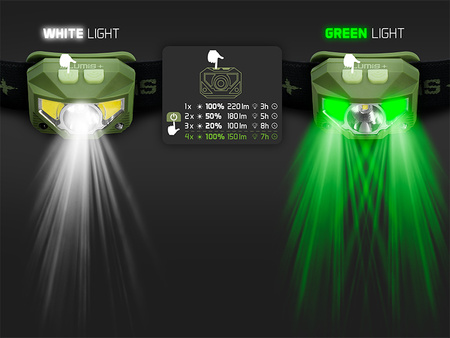 Latarka czołowa Delphin LUMIS  Delphin (101004666)