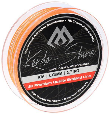 PLECIONKA KENDO SHINE ORANGE 0.20mm\19.86kg\10m - op. 1szp. MIKADO ZKS00O-10-020
