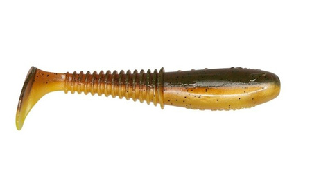 Ripper Invader PRO 4"/10cm 3szt./bag YELLOW FLUO/MOT. OIL black glitter DRAGON CHE-IV40D-40-750