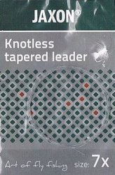 (R) BEZWĘZŁOWY PRZYPON MUCHOWY KONICZNY 270CM  0,102-0,43MM 1SZT JAXON NM-19FT7X