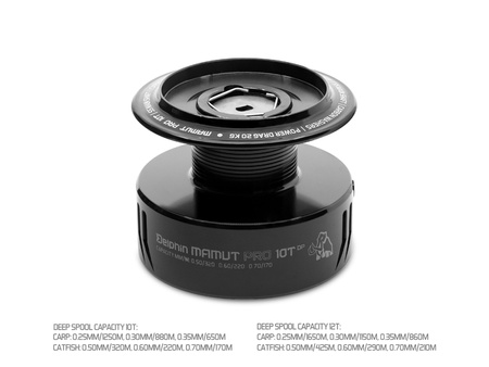 Głęboka szpula Delphin MAMUT PRO 10T DP Aluminium Delphin (101006119)