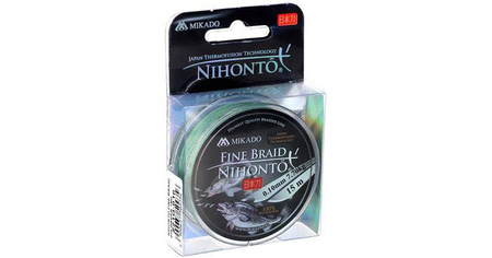 PLECIONKA NIHONTO FINE BRAID 025 GREEN 15M