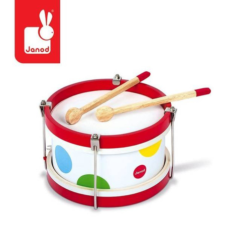 Bębenek drewniany Confetti, Janod