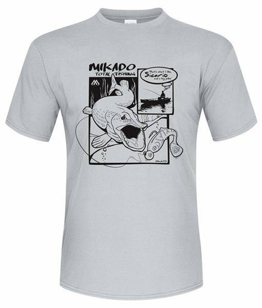 T-SHIRT - MIKADO 2023 - rozm. XL - SZCZUPAK - op.1szt. UMH-016-03-XL