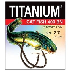 Haczyk Titanium CAT FISH (2 szt.), rozm. 2/0 Robinson 02-P-400BN-2/0