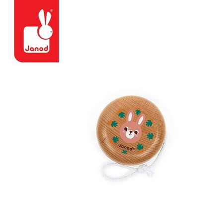 Drewniane jojo Pocket 5+, opakowanie zbiorcze 28 sztuk (4 rodzaje), Janod