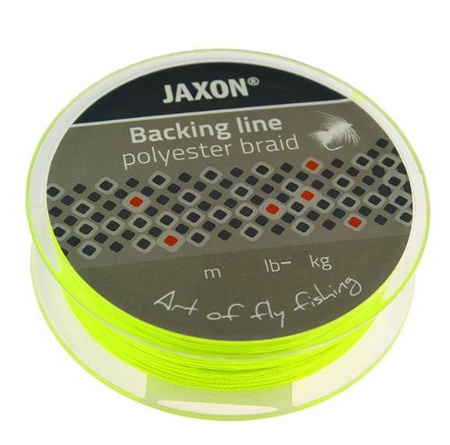 PODKŁAD POD SZNUR MUCHOWY 50M ŻÓŁTY 20LB JAXON NM-1BCK20A