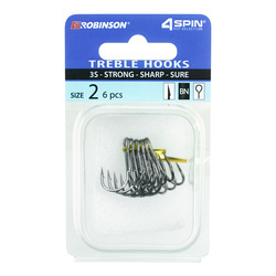 Kotwica Titanium 3S rozm. 2 (6szt) Robinson 03-P-3S-02