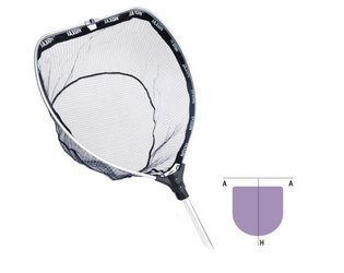 PODBIERAK Z GUMOWĄ SIATKĄ SPINNING SKŁADANY 240CM JAXON PL-AB240X