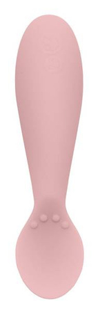 EZPZ Komplet pierwszych naczyń silikonowych First Foods Set pastelowy róż 