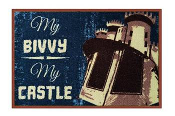Wycieraczka My bivvy my castle 60x40cm Delphin (795000300)